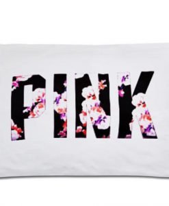 pink pillow case