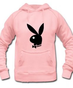 pink playboy hoodie