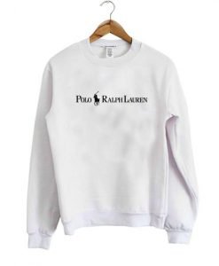 polo raiph lauren sweatshirt white