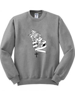 prayinghands sweatshirt