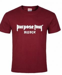 purpose tour bieber tshirt