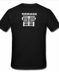 raikage tshirt back