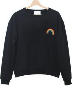 rainbow sweatshirt