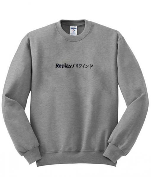 replay sweatshirt