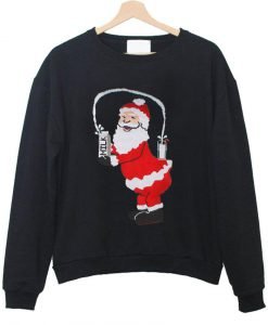 santa booty sweatshirt