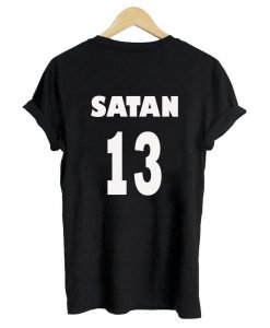 satan 13 tshirt