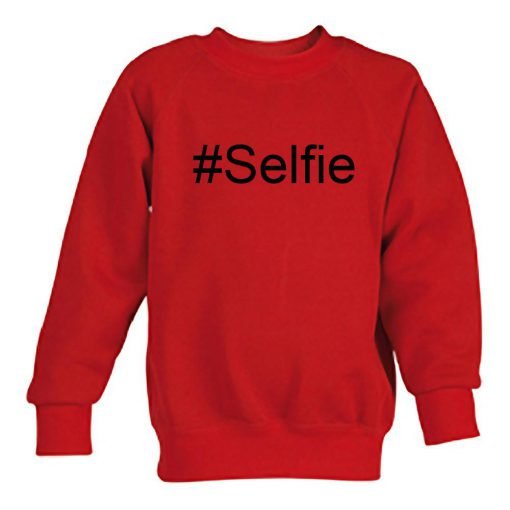 selfie sweatshirt
