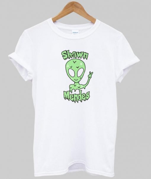 shawn mendes alien T shirt