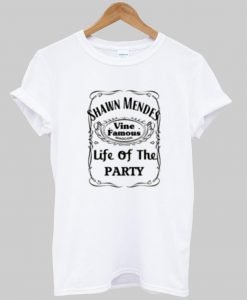 shawn mendes life of the party T shirt