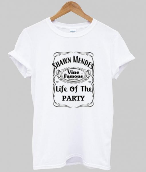 shawn mendes life of the party T shirt