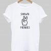 shawn mendes peace T shirt