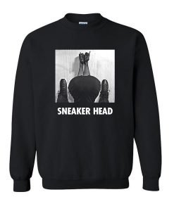 sneaker head sweatshirt