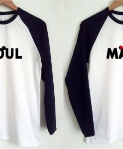 soul mate two side long sleeve