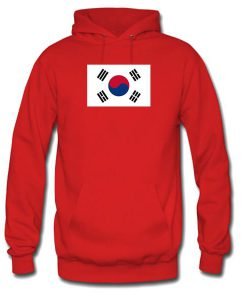 south korea flag hoodie