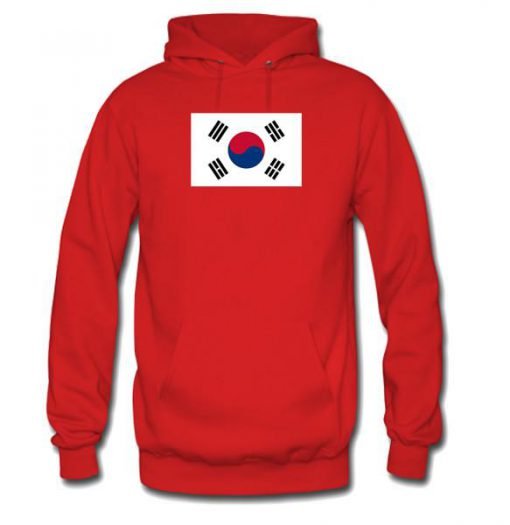 south korea flag hoodie