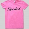 spoiled pink shirt