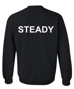 steady sweatshirt back
