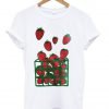 strawberry box T shirt