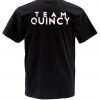 team quincy tshirt back