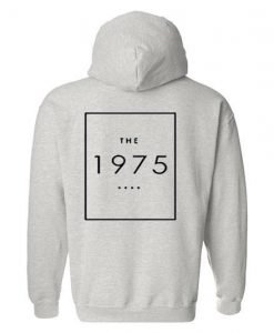 the 1975 hoodie back