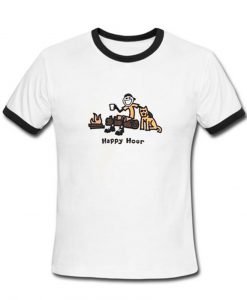 this life is good happy hour ringer t shirt