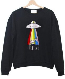 ufo believe sweatshirt