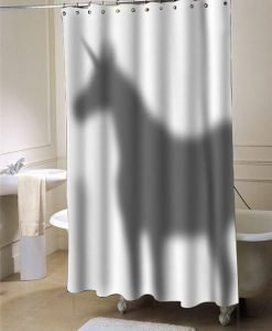 unicorn shower curtain customized design for home decor