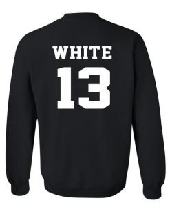 white 13 sweatshirt