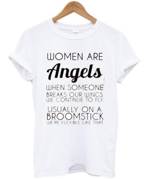woman are angles tshirt