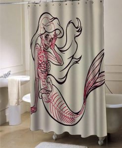 x ray cartoon chris panda shower curtain customized design for home decor