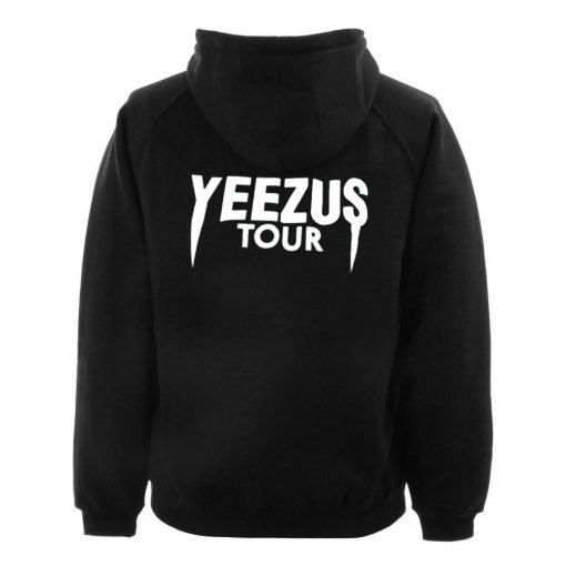 yeezus tour hoodie back