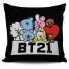 BT21 Pillow Black KM
