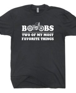 Boobs Motorcycle T Shirt (KM)
