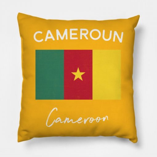 Cameroon Flag Pillow KM