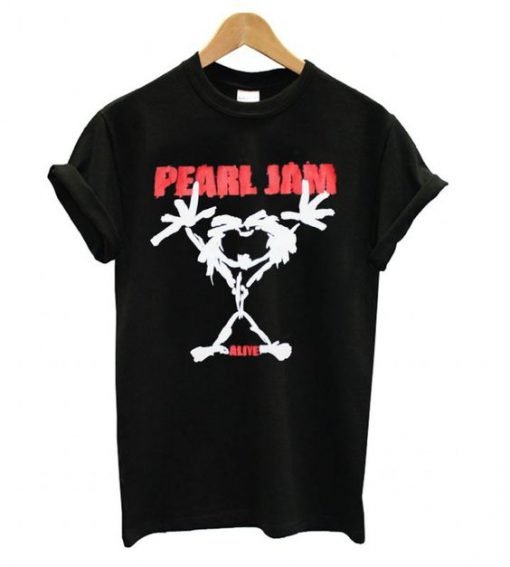Camiseta Pearl Jam Alive T Shirt KM