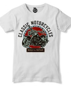 Classic Motorcycle T Shirt (KM)
