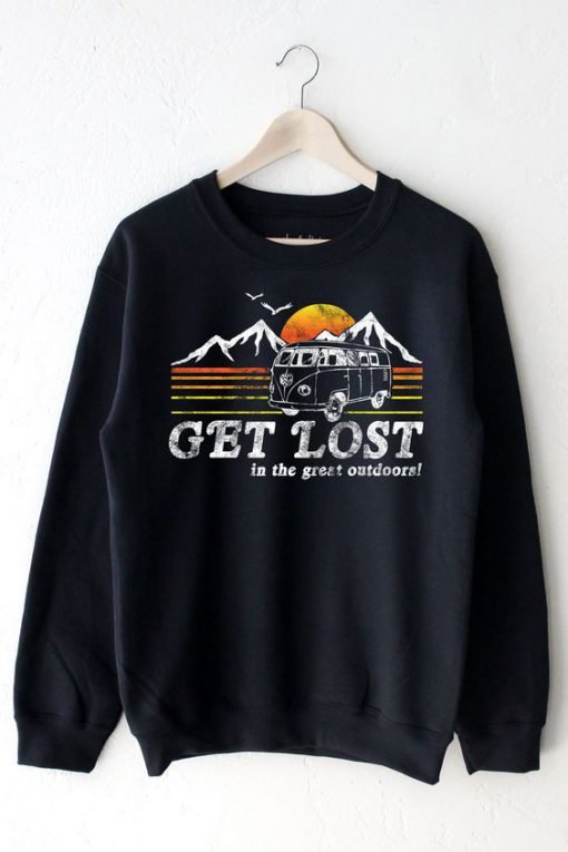 Get lost in the great outdoors Sweatshirt KM