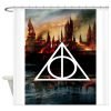 Harry Potter Deathly Hallows Shower Curtain KM