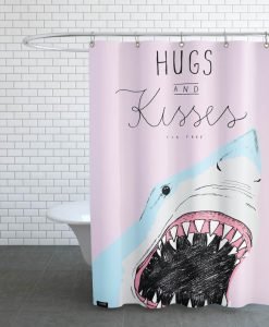 Hugs and Kisses Shower Curtain KM