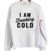 I Am Freakig Cold Sweatshirt (KM)