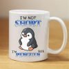 I'm Not Short Im Size Penguin Mug KM