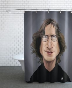 John Lennon Shower Curtain KM