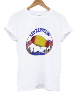 Led Zeppelin Vintage Shirt 1975 North American Tour Tshirt KM