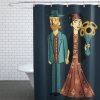 Love Is Art Frida Kahlo and Van Gogh Shower Curtain KM (2)