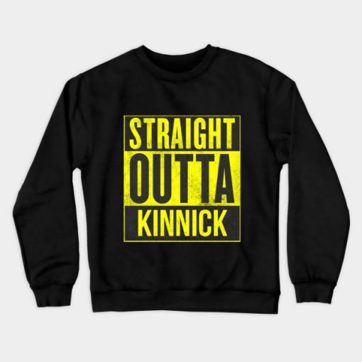 Straight Outta Kinnick Crewneck Sweatshirt KM