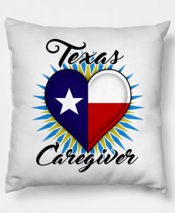 Texas Caregiver Pillow KM