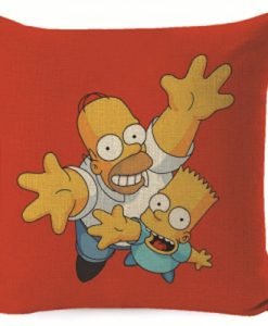 The Simpsons Cartoon Character Pillow KM
