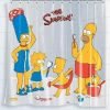 The Simpsons Shower Curtain KM
