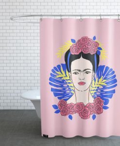 Tribute to Frida Shower Curtain KM