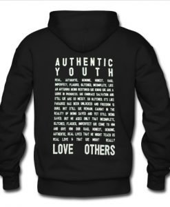 Authentic Hoodie Back KM